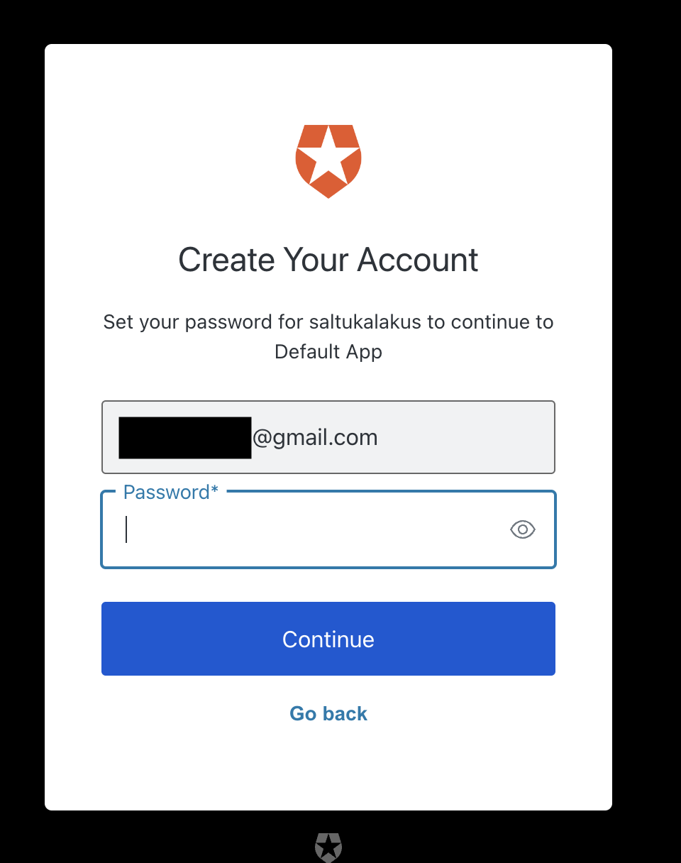 Auth0 Support Center - Sign Up Password Prompt Has an Unexpected 