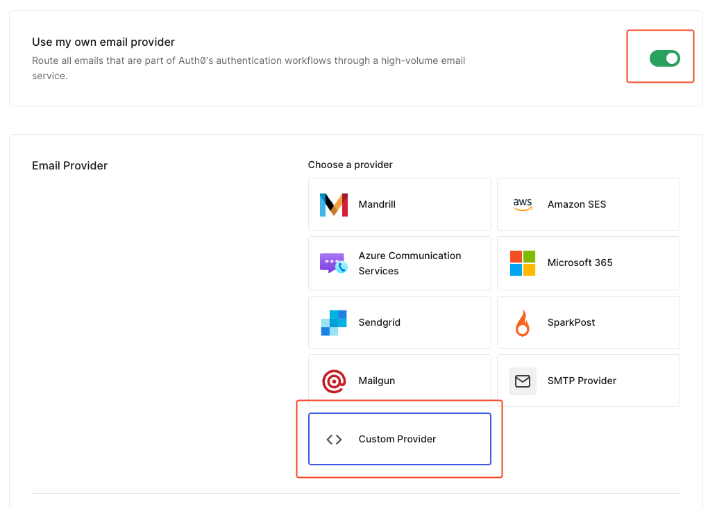 Email Provider