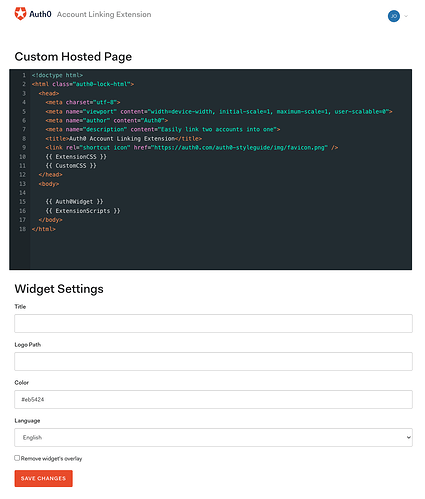 Screenshot Example