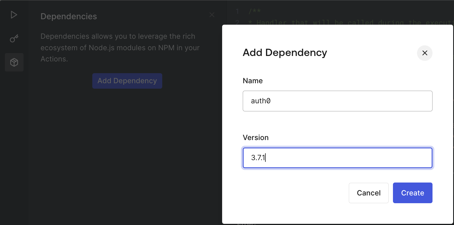Add Dependency