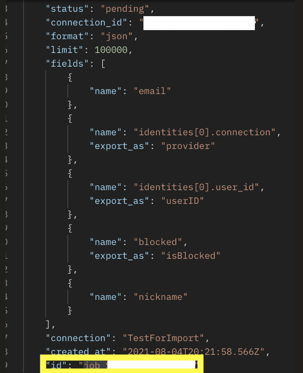API