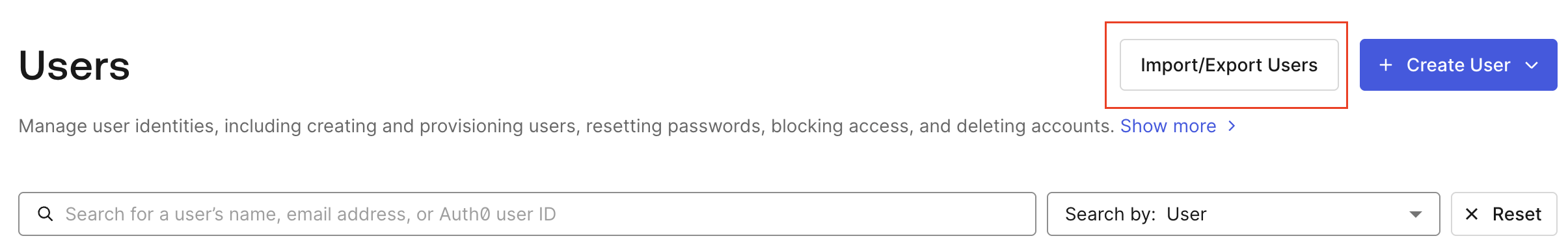 Users