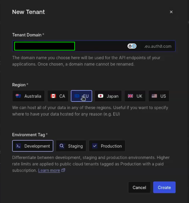 New Tenant