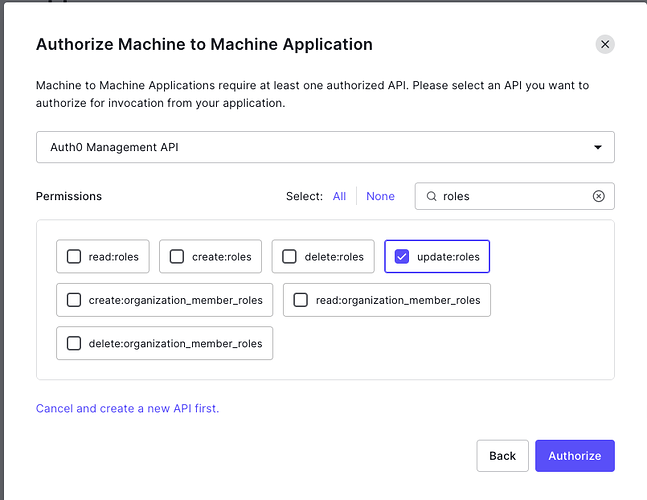 Authorize Machine to Machine Applications