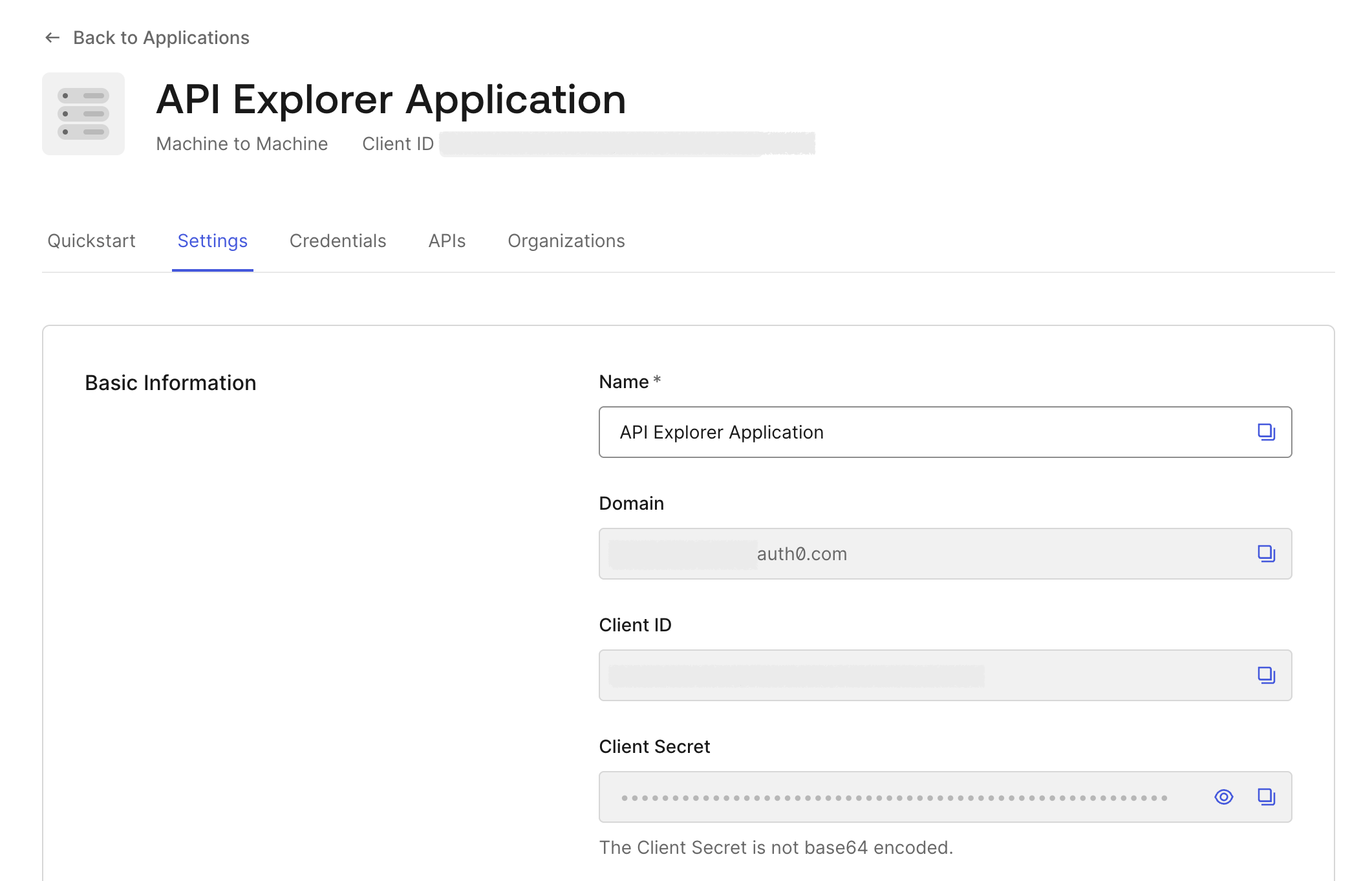 API Explorer Application