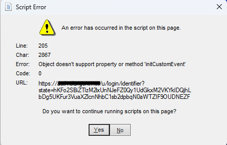 Auth0 Script Error