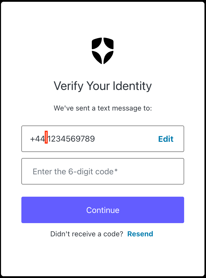 Verify Identity