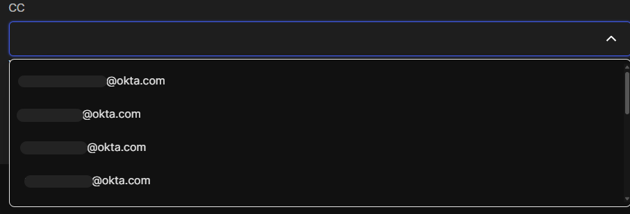 CC Dropdown